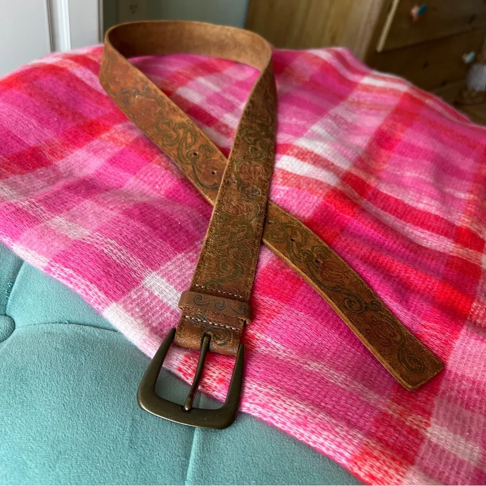 Genuine Leather Brown Belt